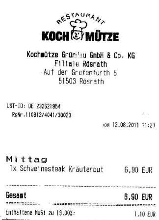 sbsw Höffner Kochmütze Restaurant